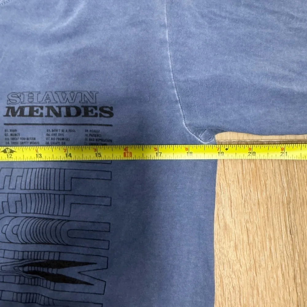 Shawn Mendes Illuminate Long Sleeve Shirt Comfort Colors Album Tracklist Tee